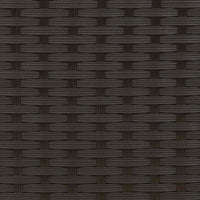 Set di Mobili con cuscino 3 pcs Nero e Turchese Rattan 42026950