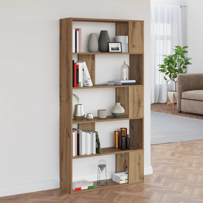 Armadio per Libri Rovere artigianale 80 x 24 x 159 cm 8003711