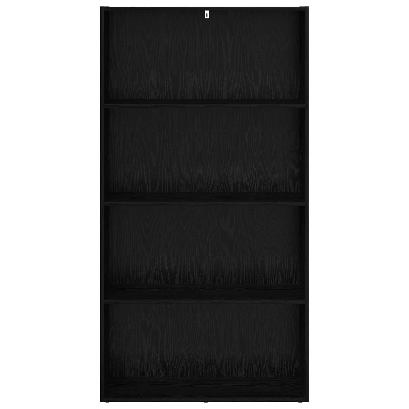 Armadio per Libri Rovere Nero 80 x 30 x 151,5 cm 8003718