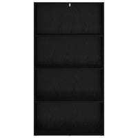 Armadio per Libri Rovere Nero 80 x 30 x 151,5 cm 8003718