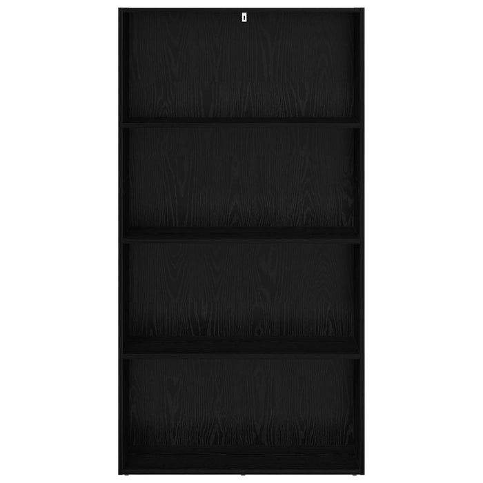 Armadio per Libri Rovere Nero 80 x 30 x 151,5 cm 8003718