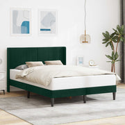 Struttura del letto Verde Scuro 120 x 200 cm Velluto 42027499