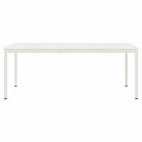 Tavolo da pranzo Bianco 200 x 100 x 75 cm Pino massello 3416326