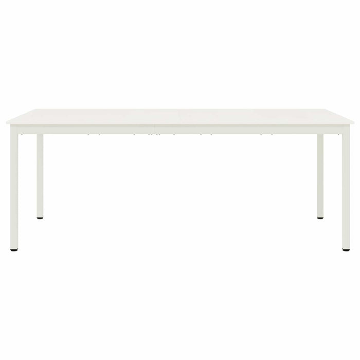 Tavolo da pranzo Bianco 200 x 100 x 75 cm Pino massello 3416326