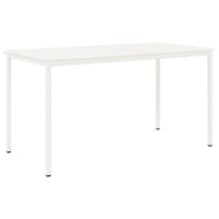 Tavolo da bar Bianco 110 x 55 x 105 cm Pino massello 3416328