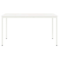 Tavolo da bar Bianco 110 x 55 x 105 cm Pino massello 3416328