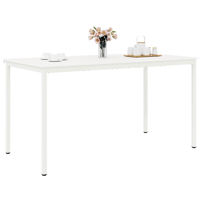 Tavolo da bar Bianco 110 x 55 x 105 cm Pino massello 3416328