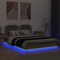 Struttura letto con testata Rovere artigianale 160 x 200 cm 3416338