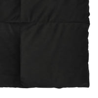 Duvet Estivo Trapuntato Nero 200 x 240 cm Microfibra 42025933