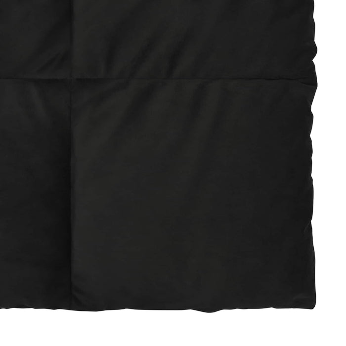 Duvet Estivo Trapuntato Nero 200 x 240 cm Microfibra 42025933