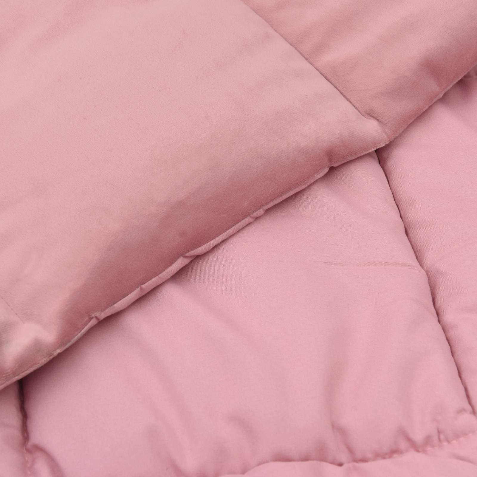 Duvet Estivo Trapuntato Rosa 135 x 220 cm Microfibra 42025946