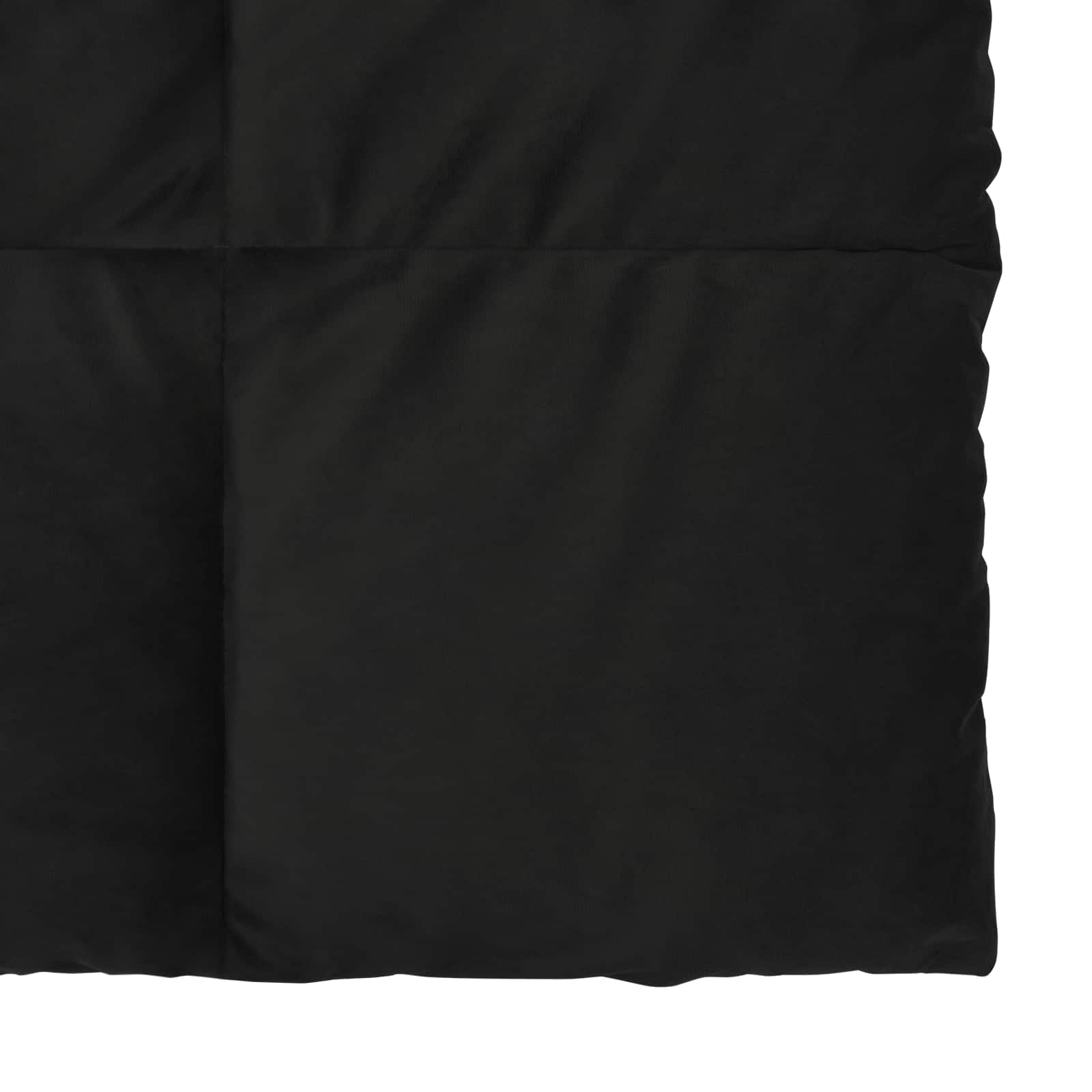 Duvet Invernale Trapuntato Nero 200 x 240 cm Microfibra 42026101