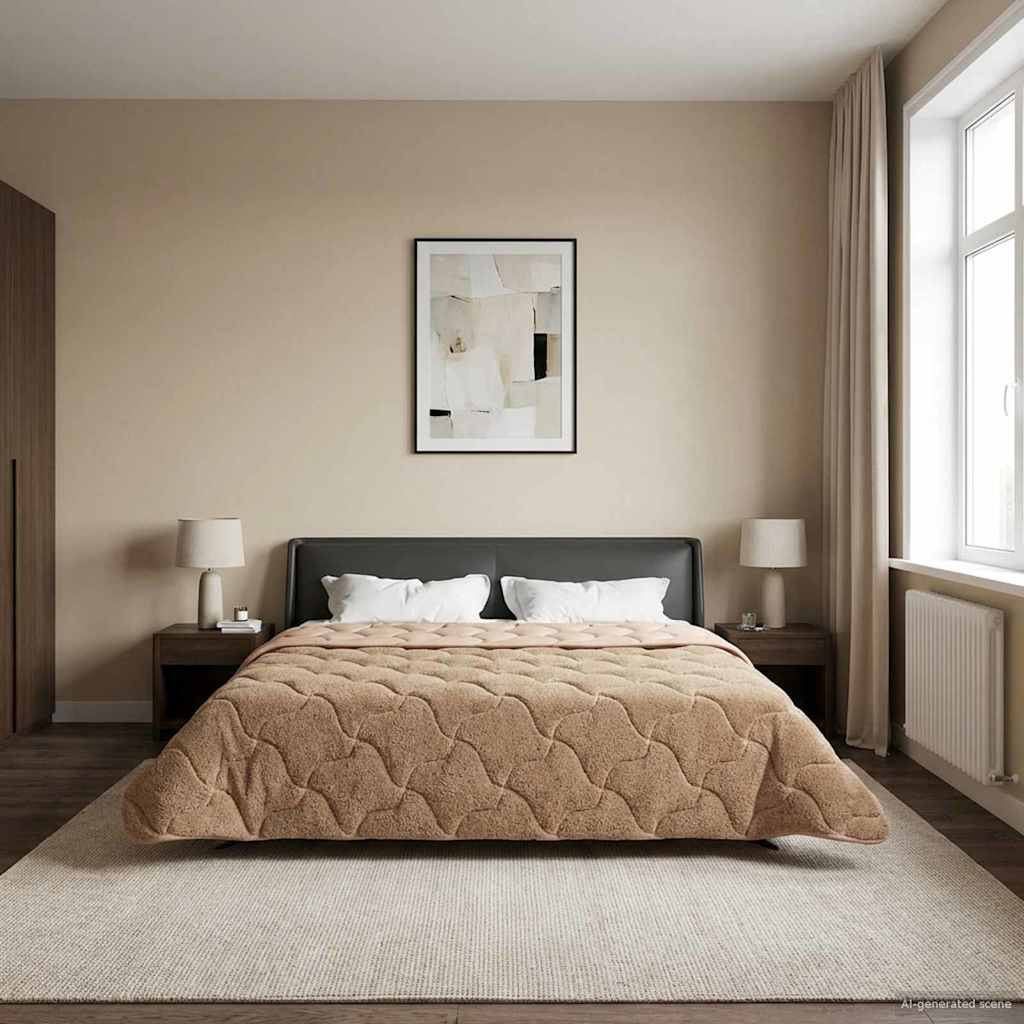Duvet Estivo Talpa 220 x 260 cm Microfibra e Fleece Teddy 42026215