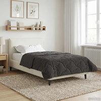 Piumone Completo Annuale Trapuntato Antracite 155 x 220 cm 42026236