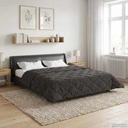 Piumone Completo Annuale Trapuntato Antracite 220 x 240 cm 42026238