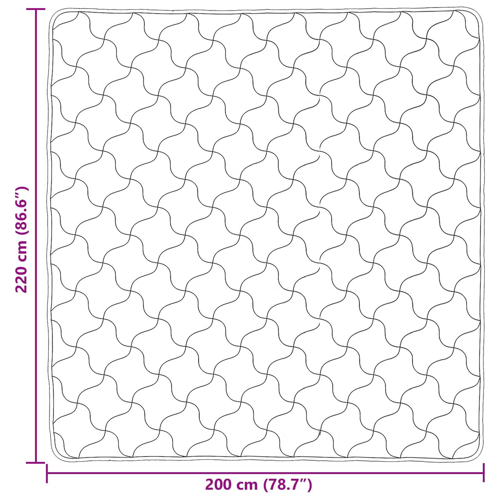 Piumone Completo Annuale Trapuntato Talpa 200 x 220 cm 42026285