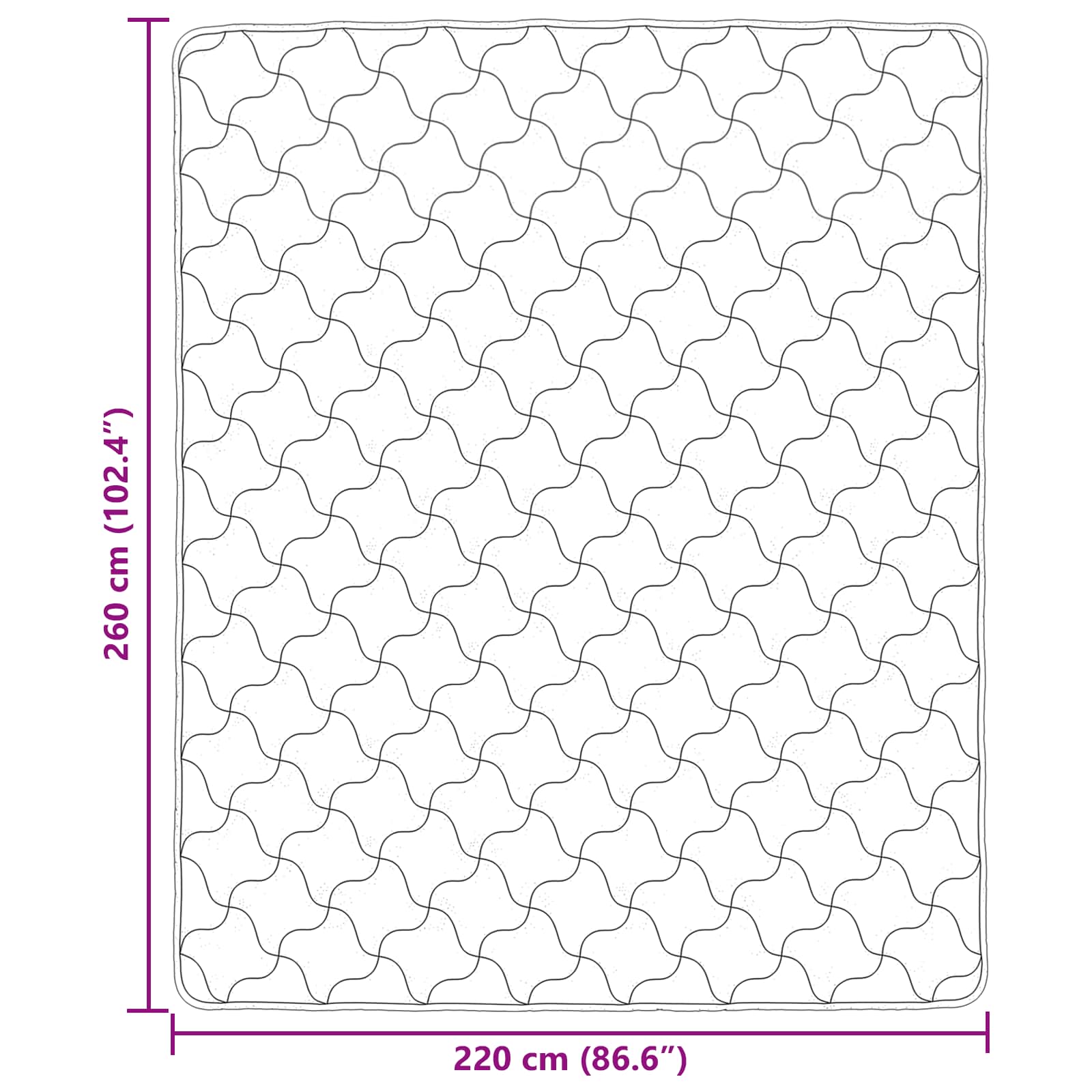 Piumone Completo Annuale Trapuntato Talpa 220 x 260 cm 42026287