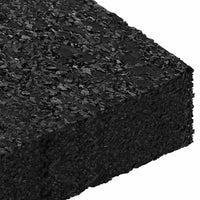 Tappetino in Gomma 25 pcs Nero 6 x 9 x 2 cm Gomma 42027229