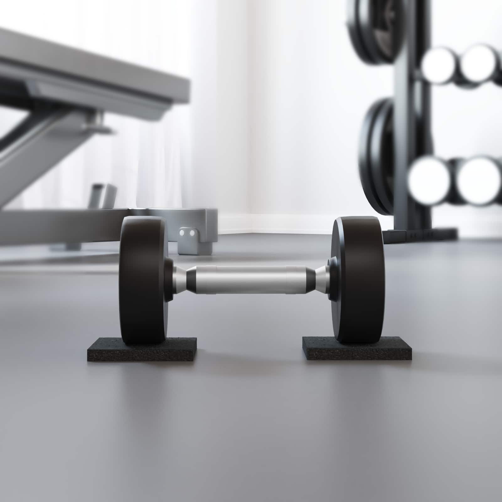 Tappetino in Gomma Nero Gomma 42027238