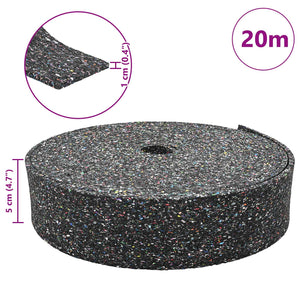 Rullo in gomma Nero Gomma 42027260