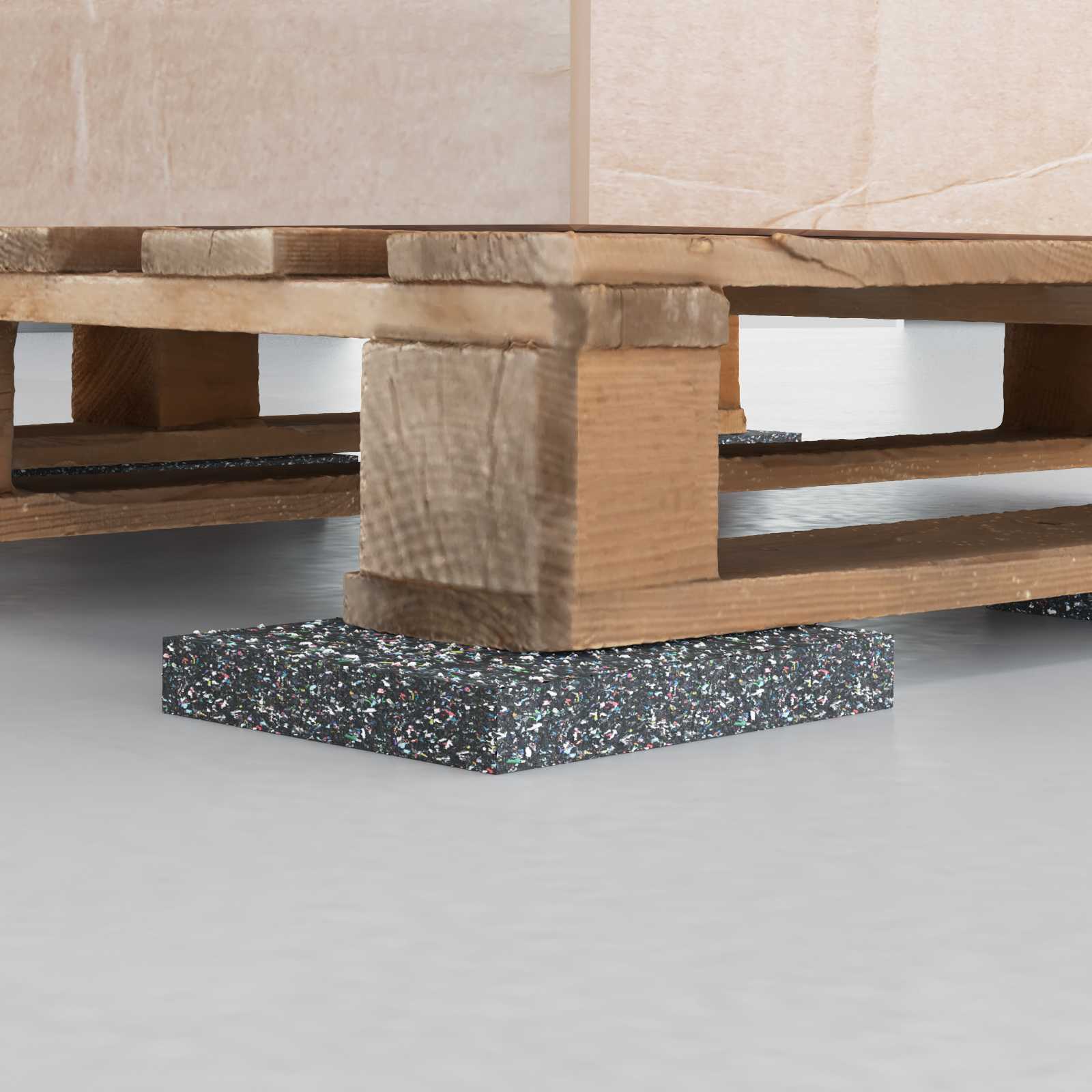 Rullo in gomma Nero Gomma 42027305