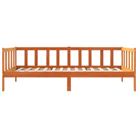 Struttura del letto Marrone cerato 100 x 200 cm Pino massello 863890