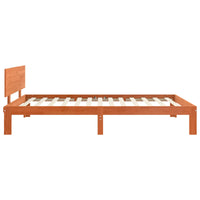 Struttura del letto Marrone cerato 70 x 190 cm Pino massello 863953