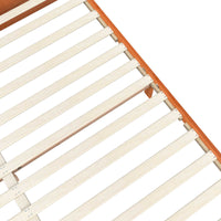 Struttura del letto Marrone cerato 140 x 200 cm 864016