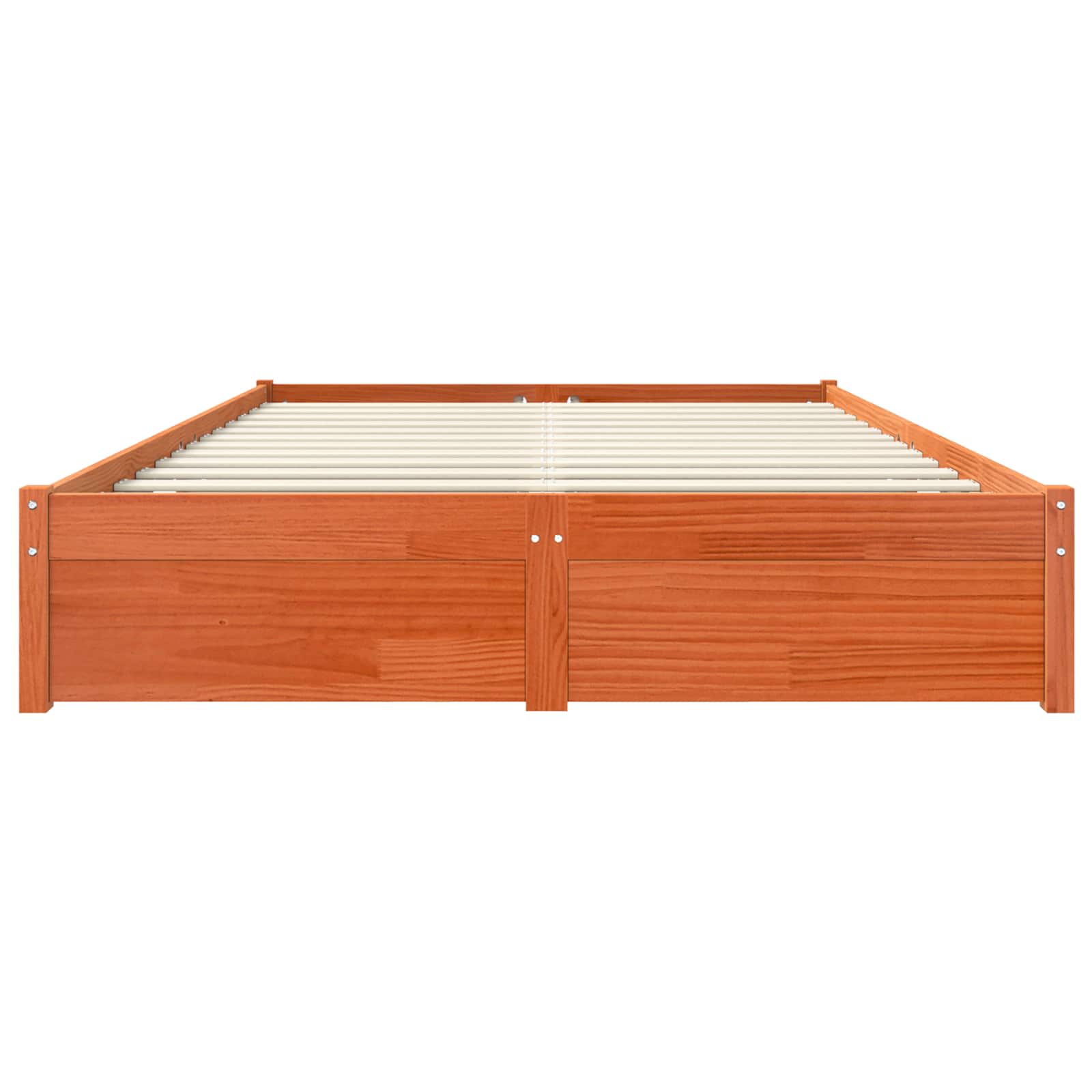 Struttura del letto Marrone cerato 160 x 200 cm 864022