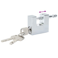 Lucchetto Argento 4,2 x 1,9 x 4 cm Acciaio 42020726