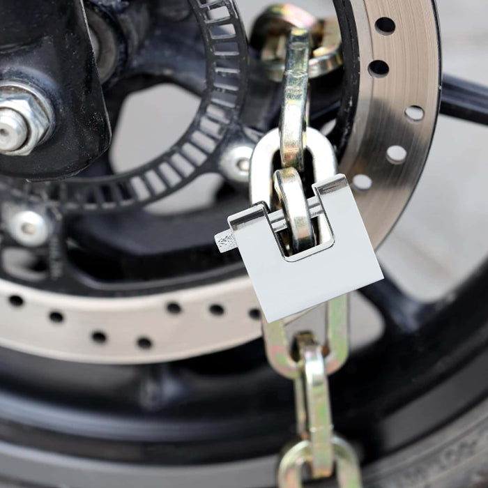 Lucchetto 2 pcs Argento 5 x 1,9 x 4,5 cm Ferro 42020729