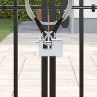 Lucchetto 2 pcs Argento 7,9 x 5 x 1,9 cm Ferro 42020735