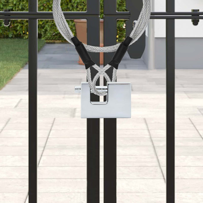 Lucchetto 6 pcs Argento 7 x 1,9 x 5 cm Ferro 42020736