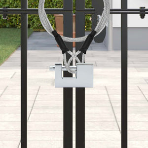 Lucchetto 2 pcs Argento 7,8 x 2 x 5 cm Ferro 42020738