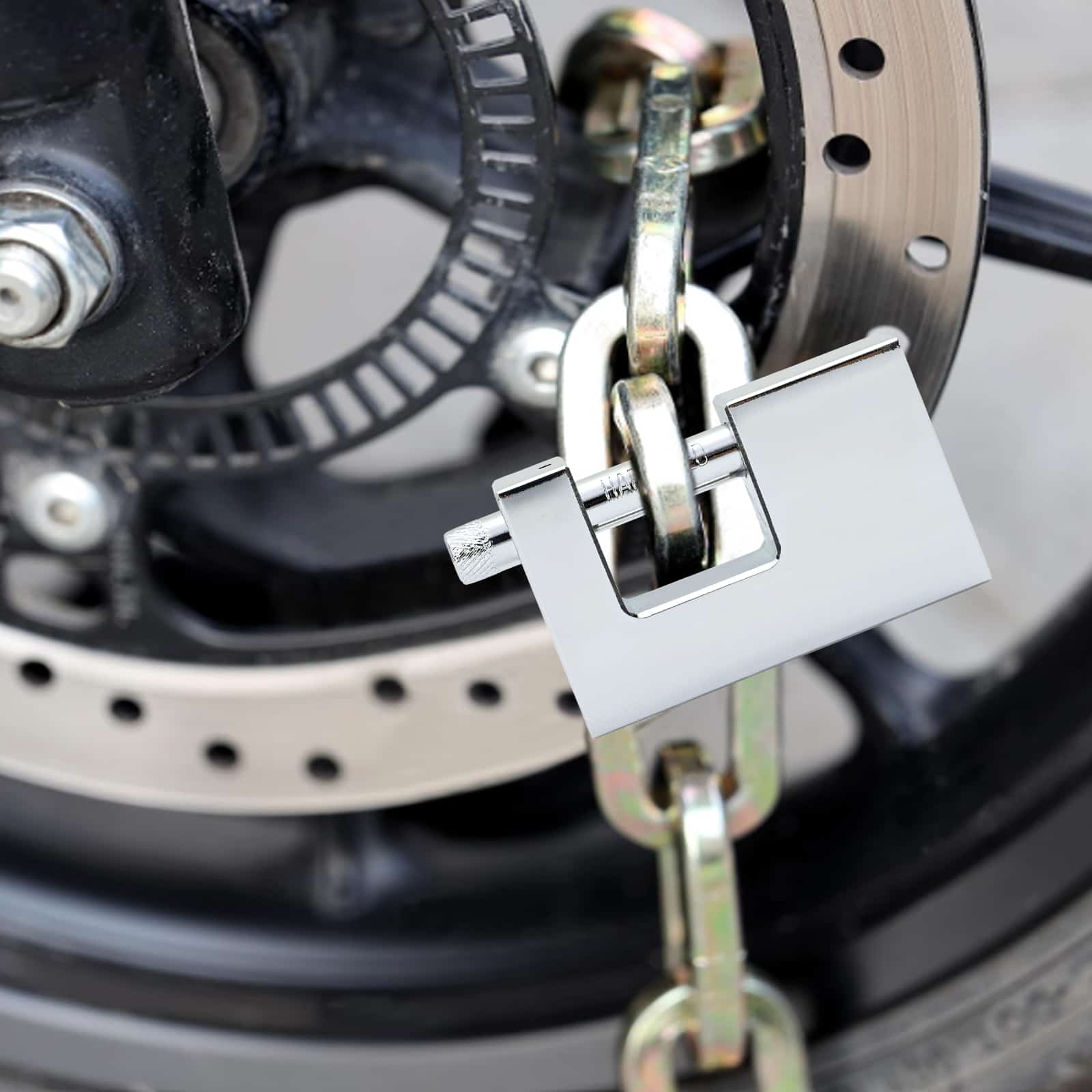 Lucchetto 2 pcs Argento 7,8 x 2 x 5 cm Ferro 42020738