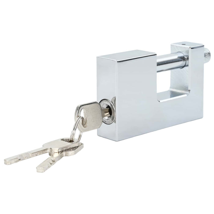 Lucchetto 2 pcs Argento 7,8 x 2 x 5 cm Ferro 42020738