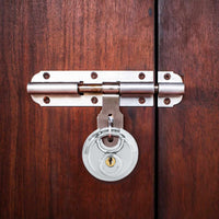 Lucchetti Discus con Chiavi 2 pcs Argento 6 x 2.3 x 6 cm 42020744