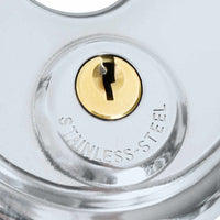 Lucchetti Discus con Chiavi 2 pcs Argento 8 x 2.8 x 8 cm 42020750