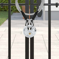 Lucchetti Discus con Chiavi 2 pcs Argento 8 x 2.8 x 8 cm 42020750