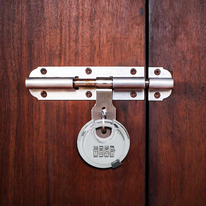 Lucchetti Discus con Chiavi 2 pcs Argento 7 x 2.3 x 7 cm 42020756