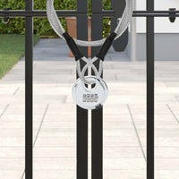 Lucchetti Discus con Chiavi 2 pcs Argento 7 x 2.3 x 7 cm 42020756