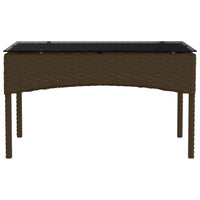 Set Divano da Giardino con cuscino 2 pcs polyrattan 4103804