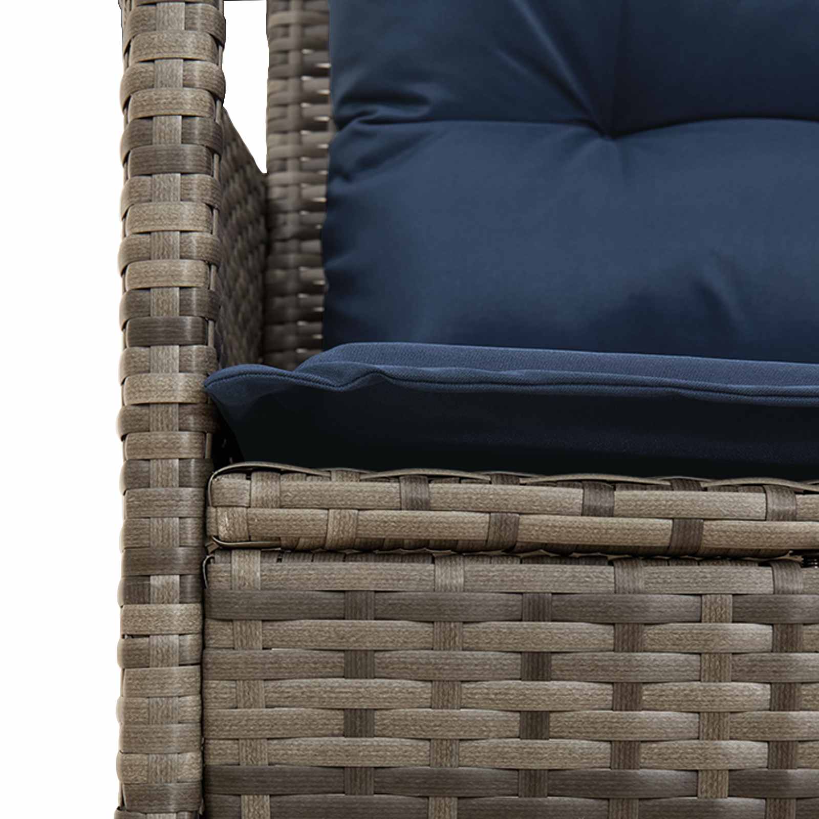 Set Divano da Giardino con cuscino polyrattan 4103810