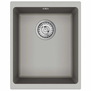 Lavello Grigio 370 x 460 mm 80% Quarzo e 20% Resina