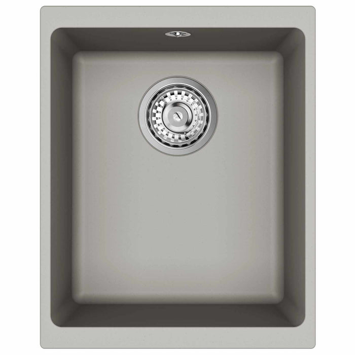 Lavello Grigio 370 x 460 mm 80% Quarzo e 20% Resina