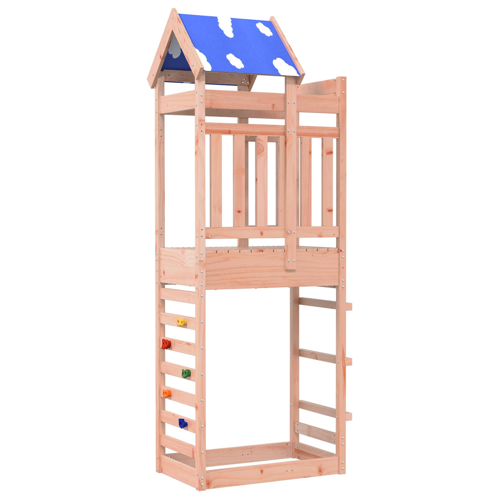 Torre da Gioco Marrone 85 x 52,5 x 239 cm Legno Douglas Solido 3417197