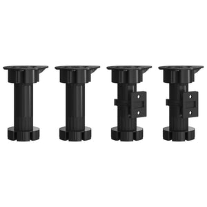 Mobile da cucina Rovere Nero 60 x 57 x 207 cm Legno multistrato 3417316