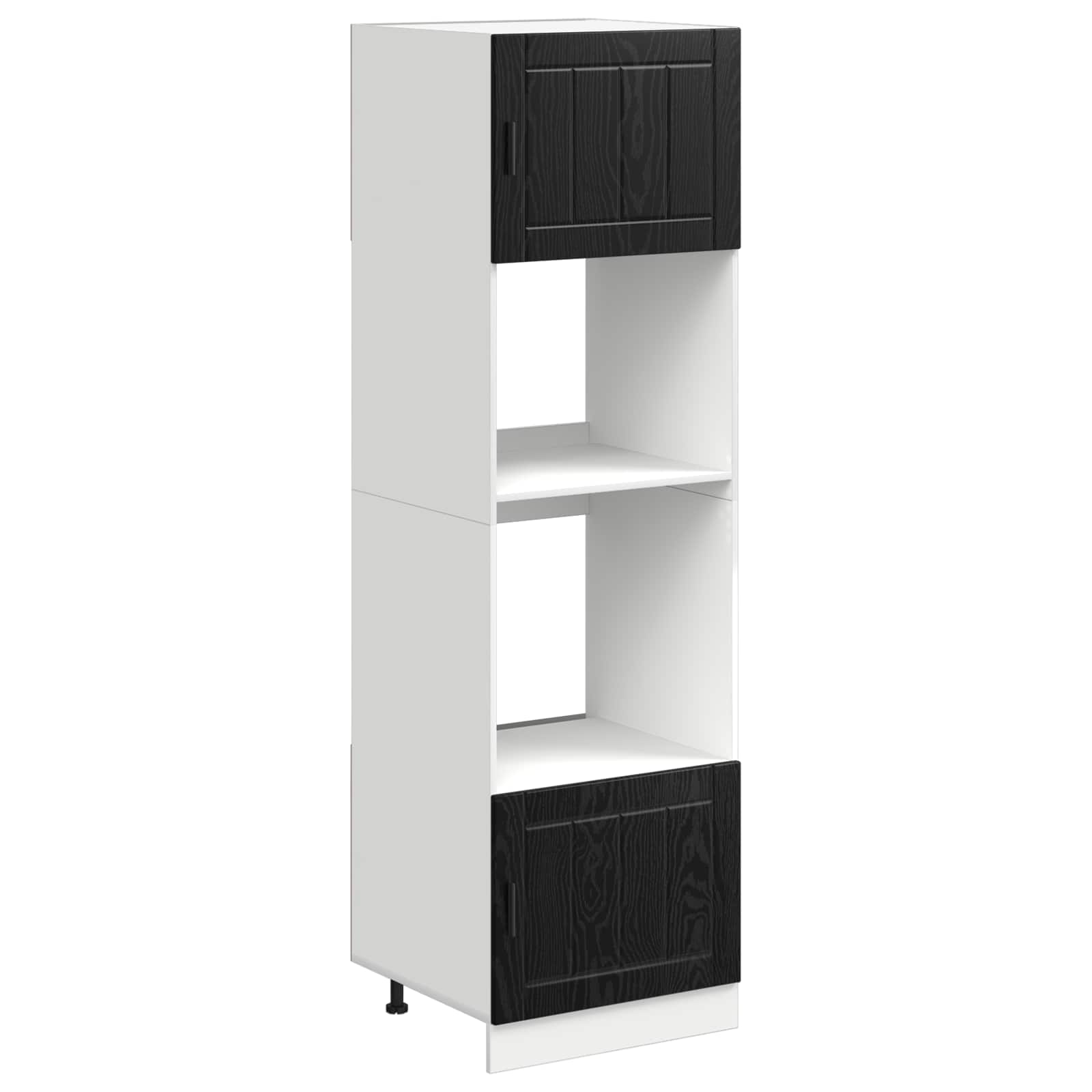 Mobile da cucina Rovere Nero 60 x 57 x 207 cm Legno multistrato 3417316