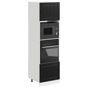 Mobile da cucina Rovere Nero 60 x 57 x 207 cm Legno multistrato 3417316