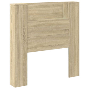 Testiera-Testata-Testiera Decorativa Rovere Sonoma 100 x 16,5 x 103,5 cm Legno multistrato